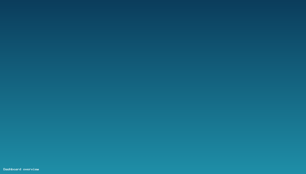Dashboard overview
